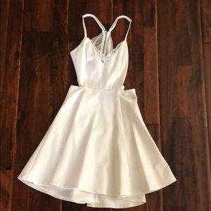White, like new, sexy Lush dress.